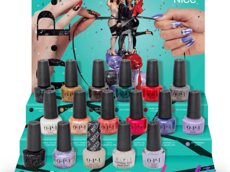 OPI Nail Lacquer - Terribly Nice Collection 14 Colors & 1 Base Coat 2 Top Coat | Holiday 2023 Online now