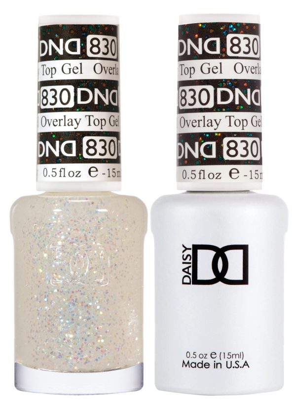 DND 830 Overlay Top Gel Duo Supply