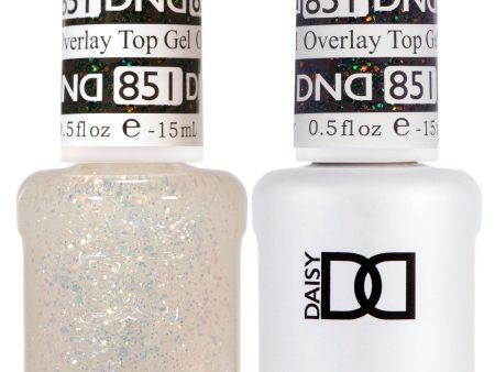 DND 851 Overlay Top Gel Duo For Discount