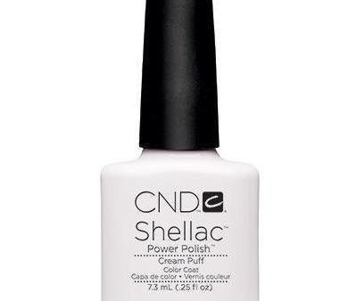 CND Shellac #007 Cream Puff Online now