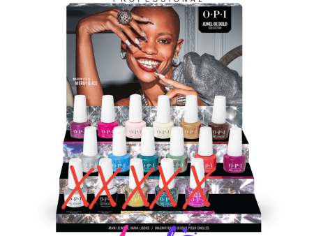 OPI Gel Colors - Jewel Be Bold Collection 12 Main Colors Only | Holiday 2022 Cheap