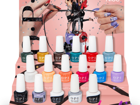 OPI Gel Color - Terribly Nice Collection 14 Colors & 1 Base Gel 2 Top Gel| Holiday 2023 Online Sale