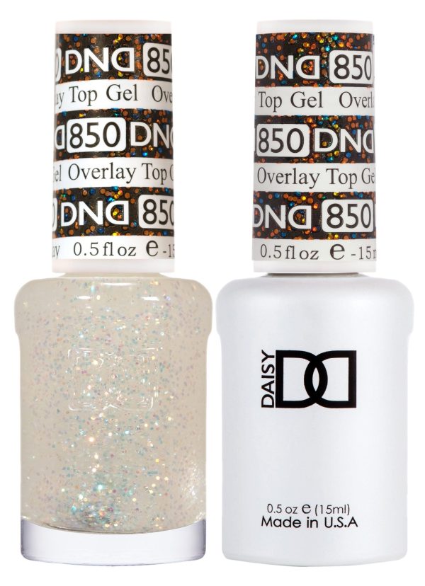 DND 850 Overlay Top Gel Duo For Cheap