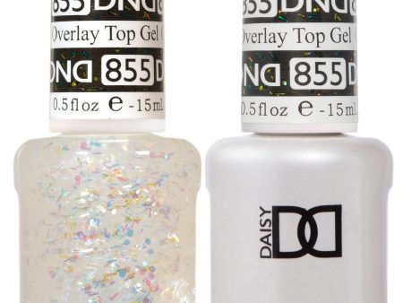 DND 855 Overlay Top Gel Duo Fashion