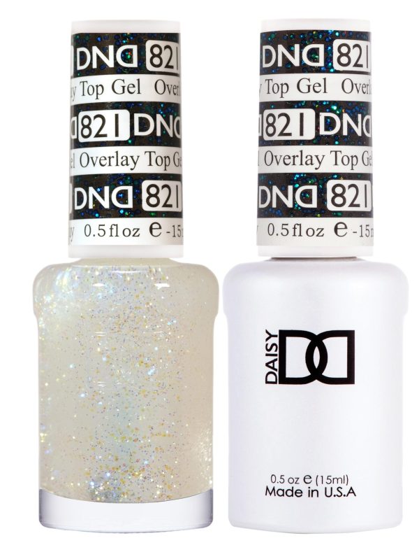 DND 821 Overlay Top Gel Duo Cheap