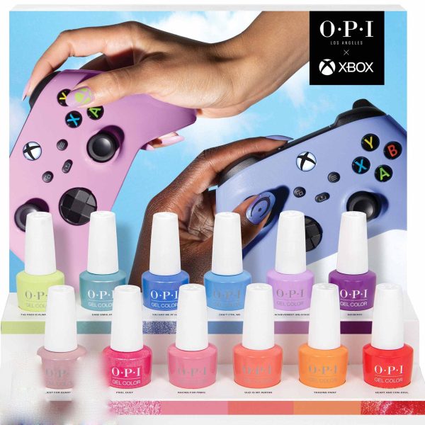 OPI Gel Colors - XBOX Collection 12 Colors Only| Spring 2022 Online Sale