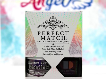 Perfect Match Gel Dou Metallux MLMS 10 PHOENIX RISE Online Hot Sale