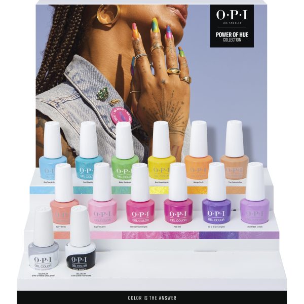 OPI Gel Colors - Power of Hue Collection 12 Colors & 1 Base Gel 1 Top Gel| Summer 2022 For Cheap