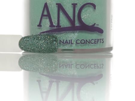 ANC Dip Powder 070 DEEP GREEN GLITTER Hot on Sale