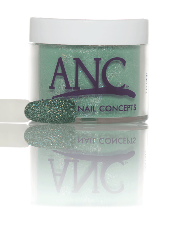 ANC Dip Powder 070 DEEP GREEN GLITTER Hot on Sale