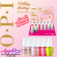 OPI Gel Color - Hello Kitty 50th Anniversary Collection 6 Colors (12 bottles) & 1 Base Gel 1 Top Gel | Limited Edition on Sale