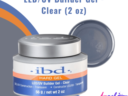 IBD LED UV Builder Gel - Clear (2 oz) on Sale