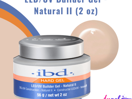 IBD LED UV Builder Gel - Natural II (2oz) Online