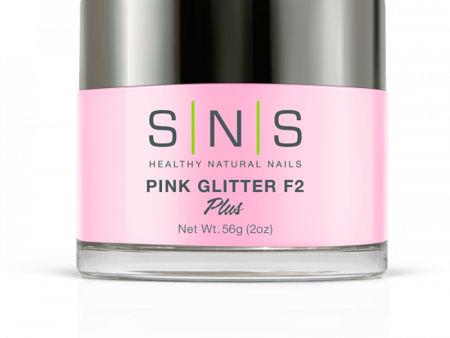 SNS Dip Powder Pink Glitter F2 For Cheap