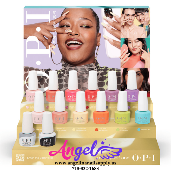 OPI Gel Color - Me Myself and OPI Collection 11 Colors & 1 Base Gel 1 Top Gel| Spring 2023 Cheap