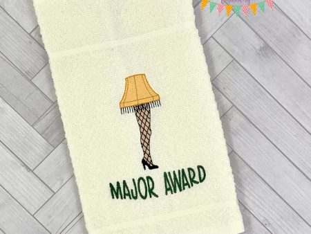 Major Award applique machine embroidery design (5 sizes included) DIGITAL DOWNLOAD Cheap