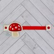 Toadstool applique bottle band machine embroidery design DIGITAL DOWNLOAD Online